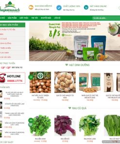 Giao diện thực phẩm xanh