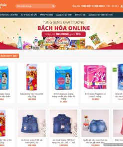 Giao diện bách hóa tổng hợp