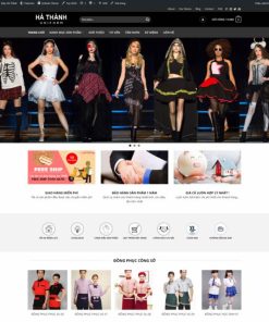 Web giao diện đen trắng