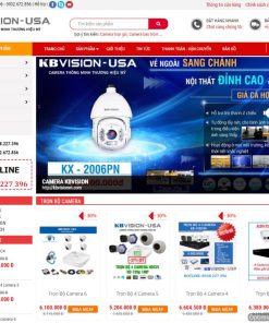 Giao diện web camera kbvision