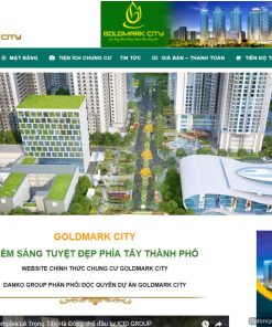 Giao diện web bất động sản