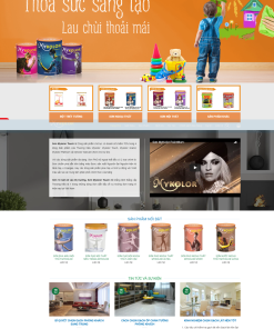 Giao diện web sơn MyKOLOR