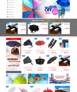 Giao diện web shop đẹp v5