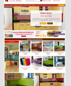 Giao diện web nội thất – xây dựng