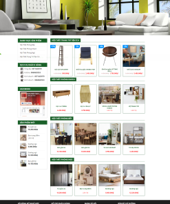 Giao diện web bán hàng 2018 giao diện thoáng đãng