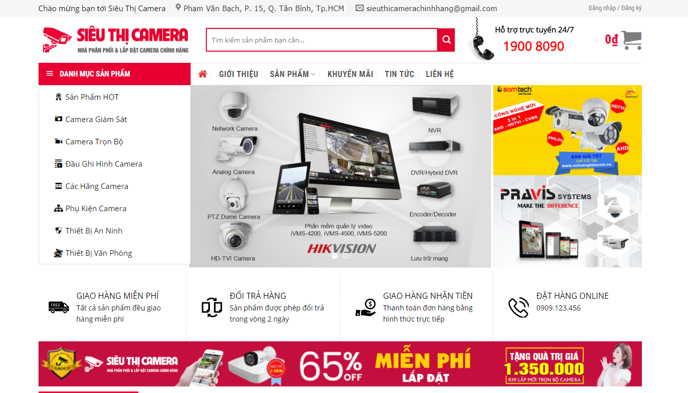Cập nhật themes giao diện web mới