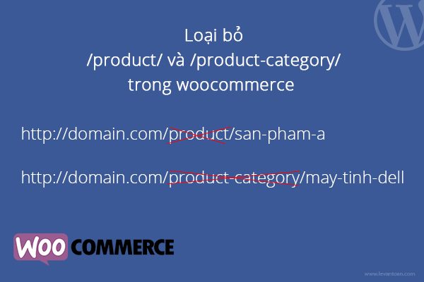 remove product product cateogry on url