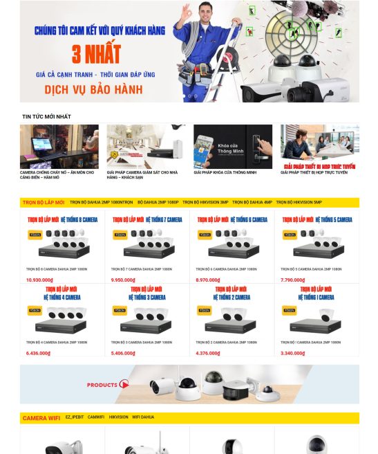 Web shop về camera đẹp