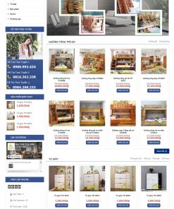 Giao diện web nội thất đẹp 2019 thân thiện