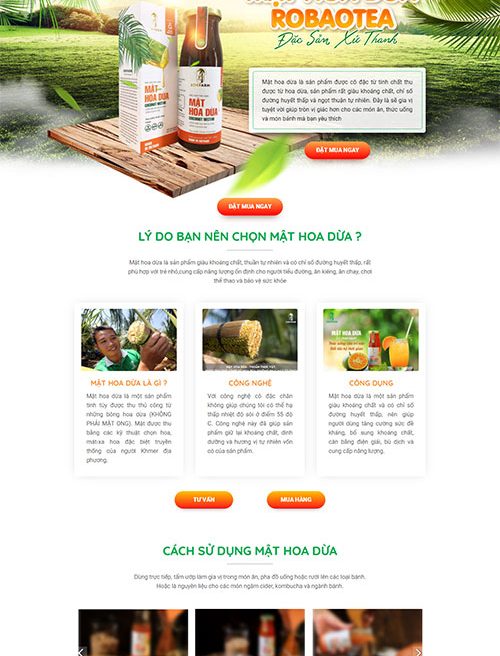 30 mẫu landing page đẹp để bán hàng