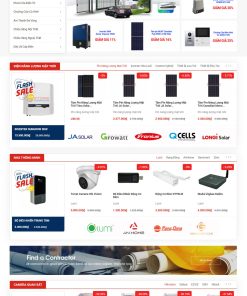 Thiết kế web máy tính camera, thiết bị công nghệ số