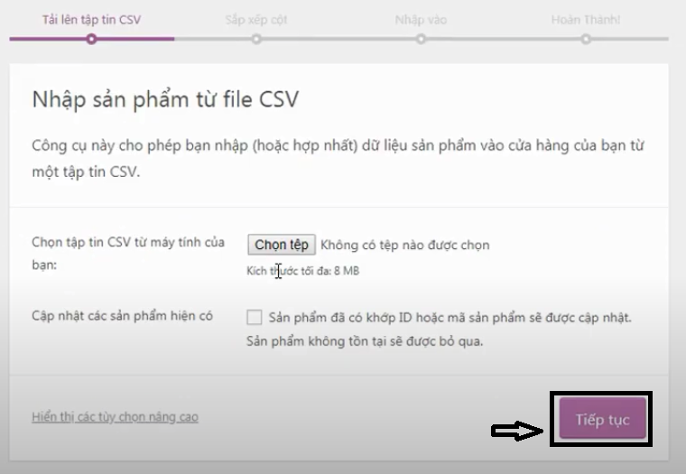 dang san pham ban hang len website wordpress 2