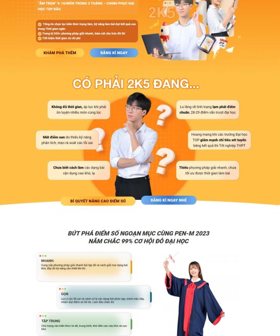Website dạy học trực tuyến uy tín, chất lượng