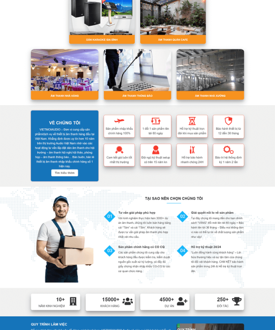 Trang web phân phối âm thanh karaoke