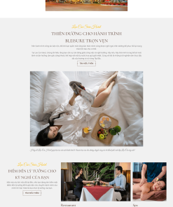 Thiết Kế Website Khách Sạn, Nhà Hàng Giao Diện Đẹp