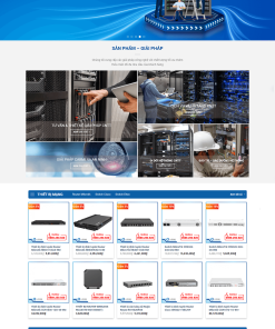 Giao diện web camera an ninh chuyên nghiệp hiện đại