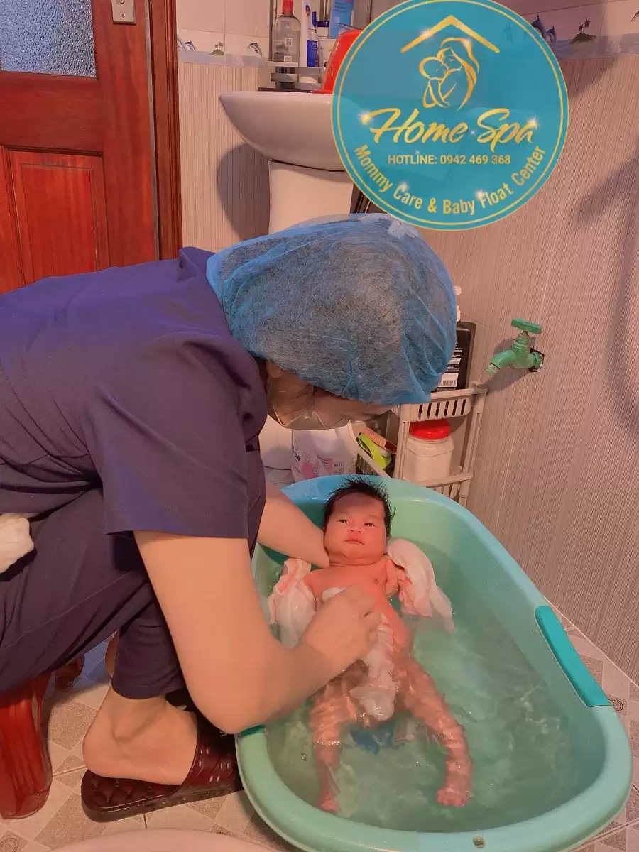 Dịch vụ tắm bé sơ sinh Bắc Ninh uy tín chuyên nghiệp tận tâm