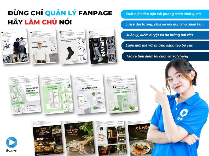 Tiêu chuẩn fanpage chuyên nghiệp, hiệu quả