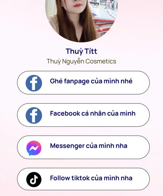 Mẫu Bio Link Cá Nhân đẹp Và Chuyên Nghiệp